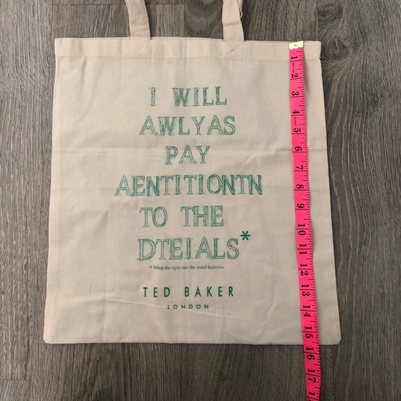 Ted Baker reusable tote - new - Picture 3 of 3